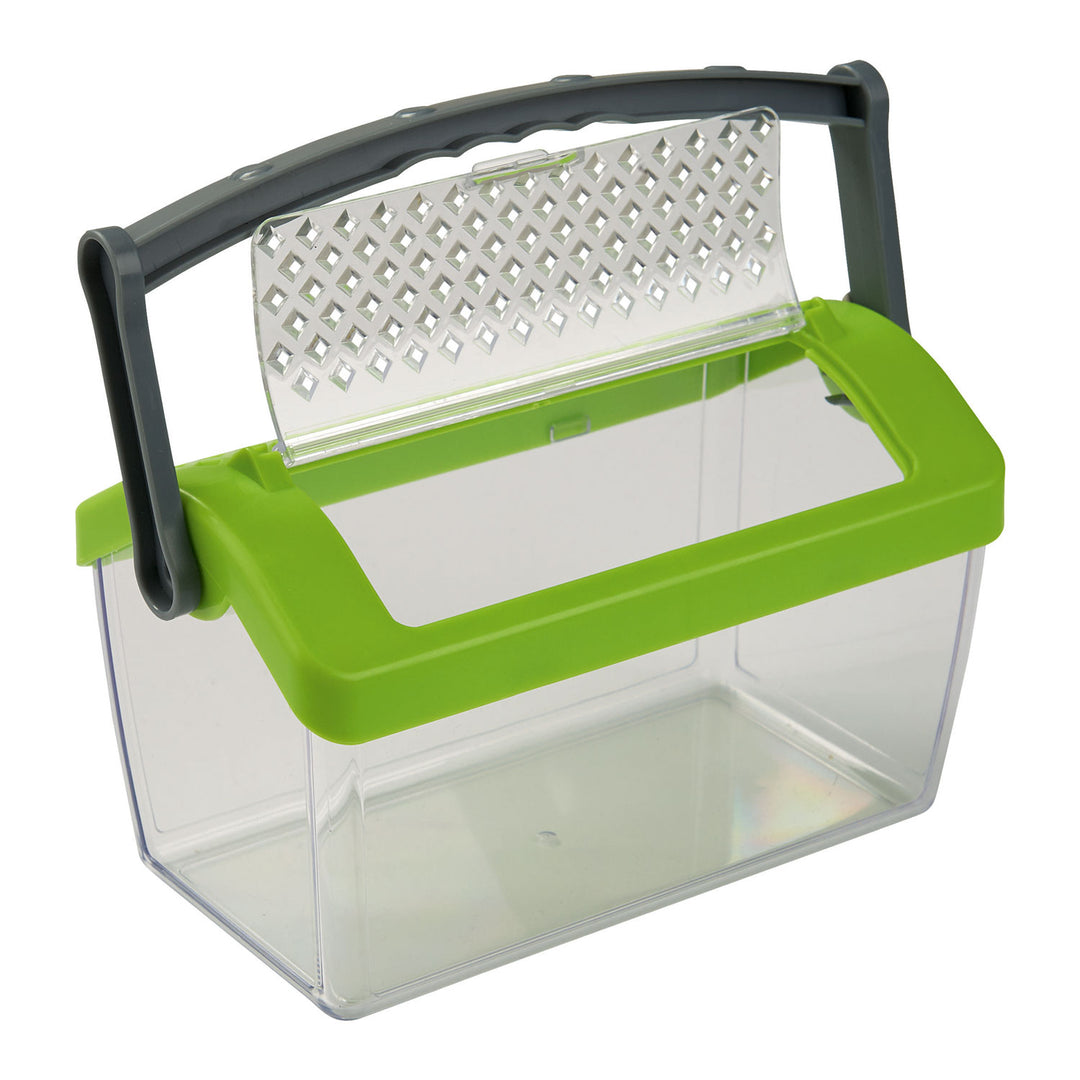 Transparante Terra Kids insectendoos met luchtgaten en draaghengsel