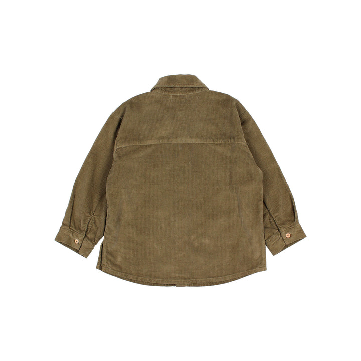 Búho - Hemd Soft Velvet Kaki