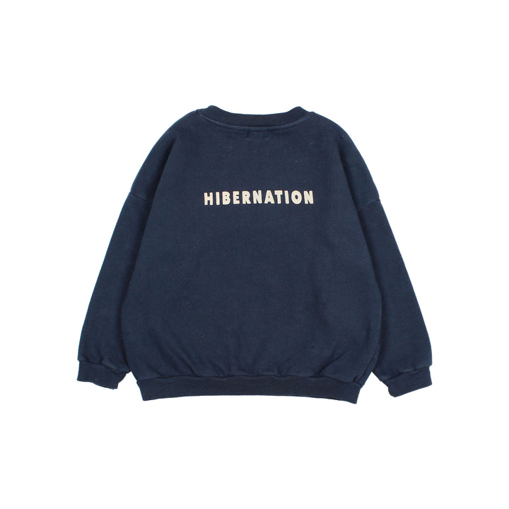 Búho - Sweater Hibernation Bear Navy