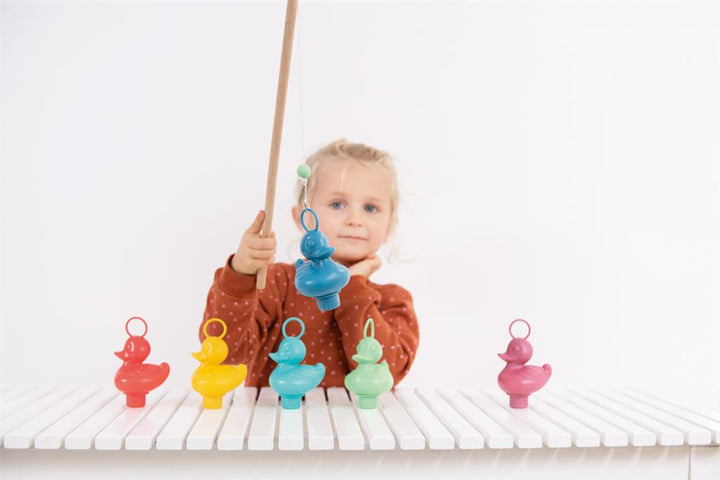 Scratch Set Kermiseenden Vangen Koraalrif - Hengelspel voor Kinderen