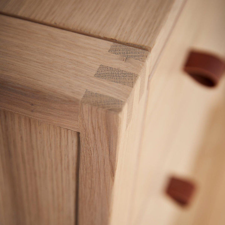 Leander - Commode Linea met 3 laden | Eik