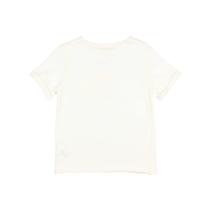T-shirt Pocket Linen White