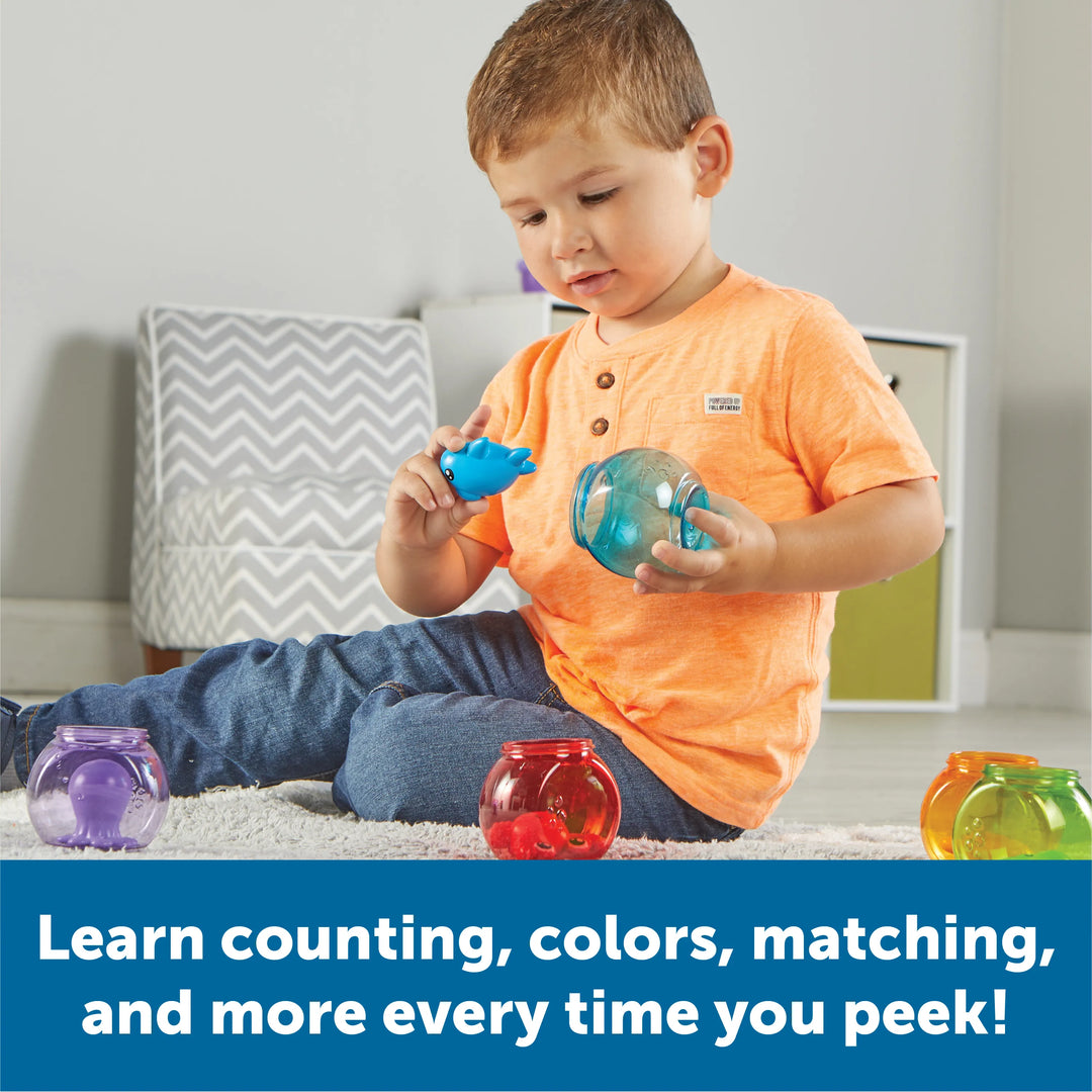 Learning Resources - Peekaboo Fishbowl Friends