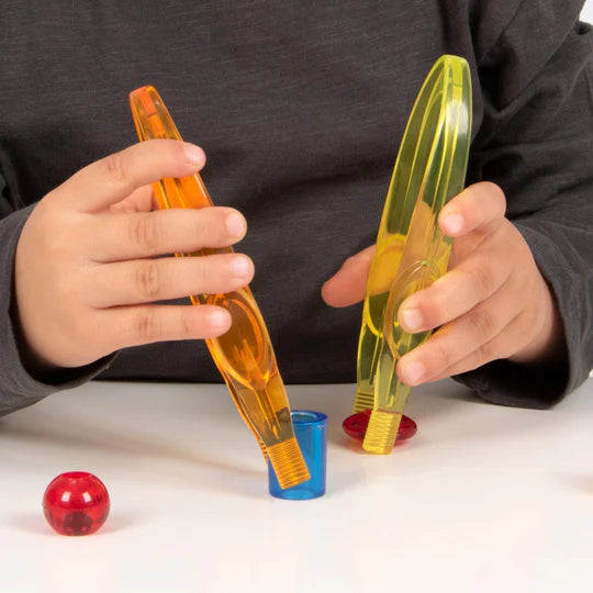 Tickit - Doorschijnende Kleurenpincet (12stuks)