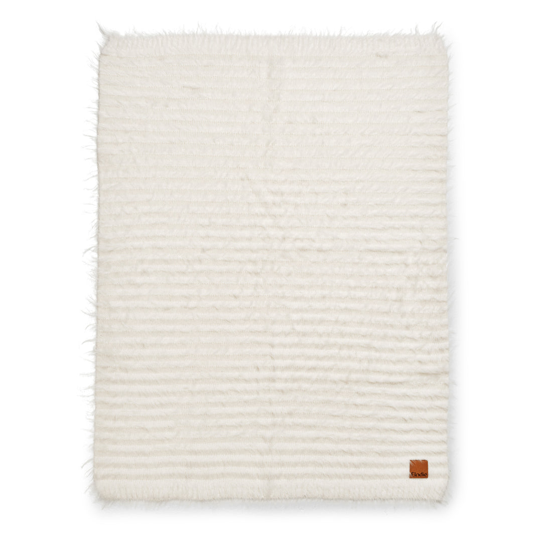 Elodie Details - Furry Knit Deken | Vanilla White
