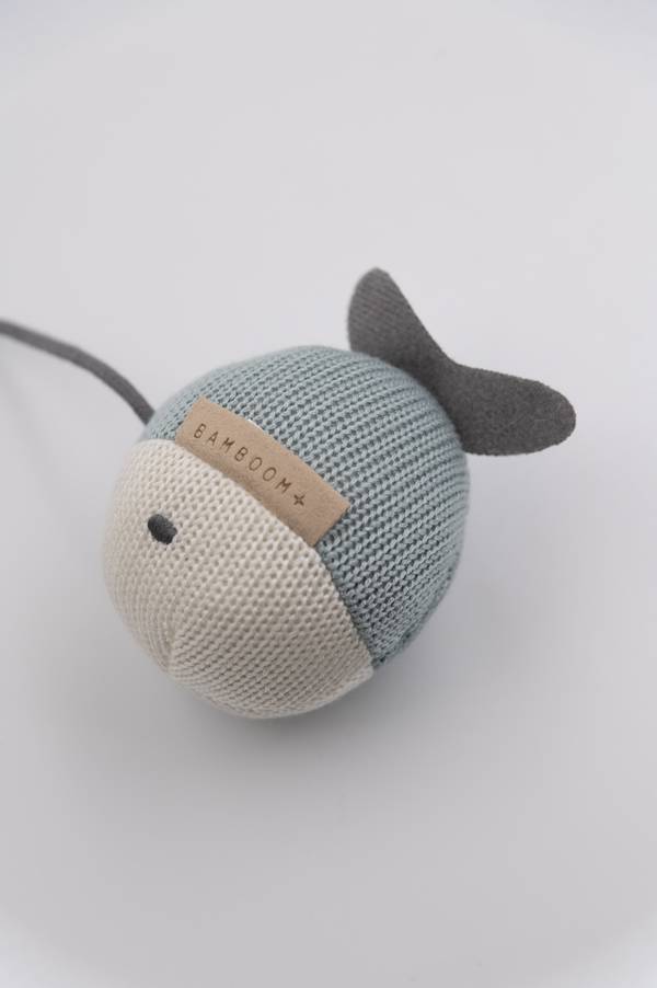 Bamboom - Muziek Speeltjes voor Muziekmobiel Vis (4pack) | Blauw