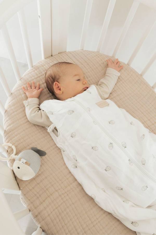 Bamboom - Gehaakte Muziektrekker Vis | Blauw