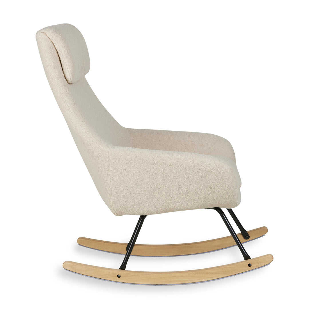 Quax Schommelstoel Rocking Chair Nordic Sheep Beige