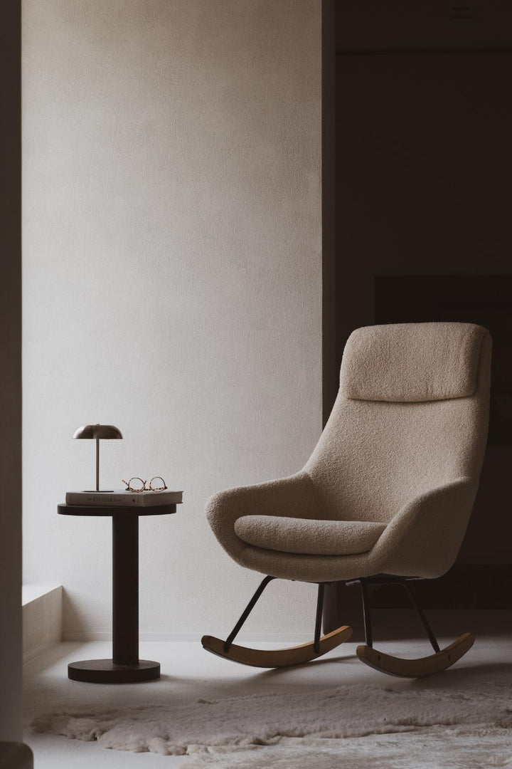 Quax Schommelstoel Rocking Chair Nordic Sheep Beige