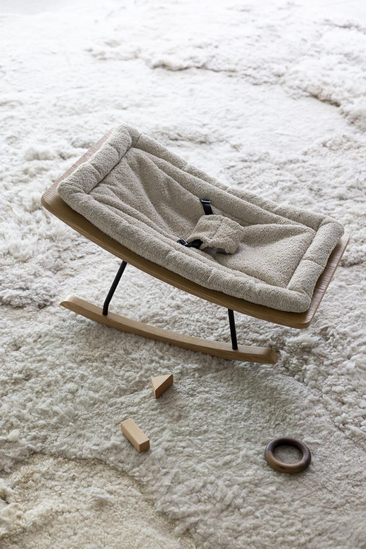 Quax - Relax Rocking Baby Bouncer Bouclé | Sheep