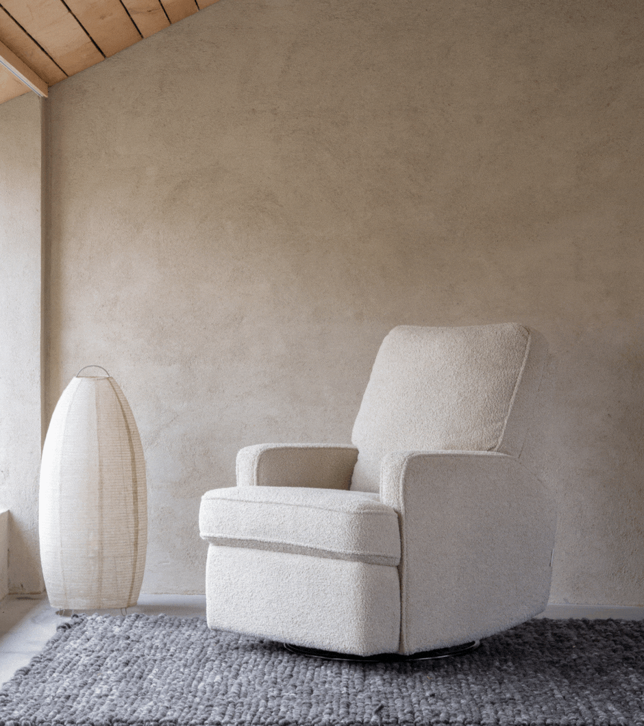 Quax - Schommelstoel Swivel & Gliding | Teddy Taupe