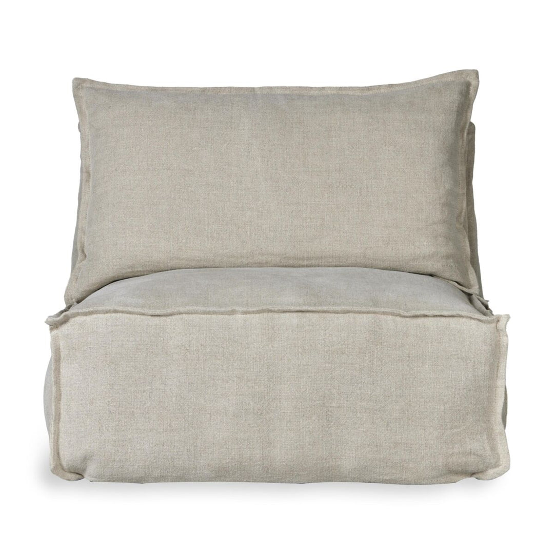 Quax - Lounge Zetel Linen Lounger | Beige