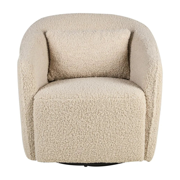 Quax Stoel Swivel Gliding Gomi Sheep, draai- en glijdende nursing chair met zacht kussen.