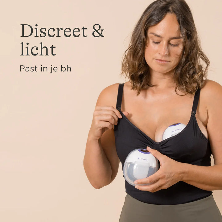Lansinoh - Borstkolf Draadloos Double | Handsfree & Stil