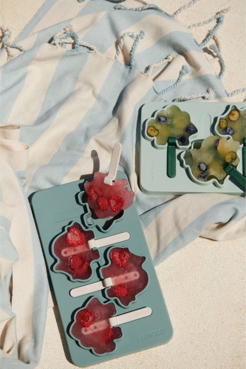 Liewood – Ijsvormen Manfred Dino | Peppermint Multi Mix 2-pack