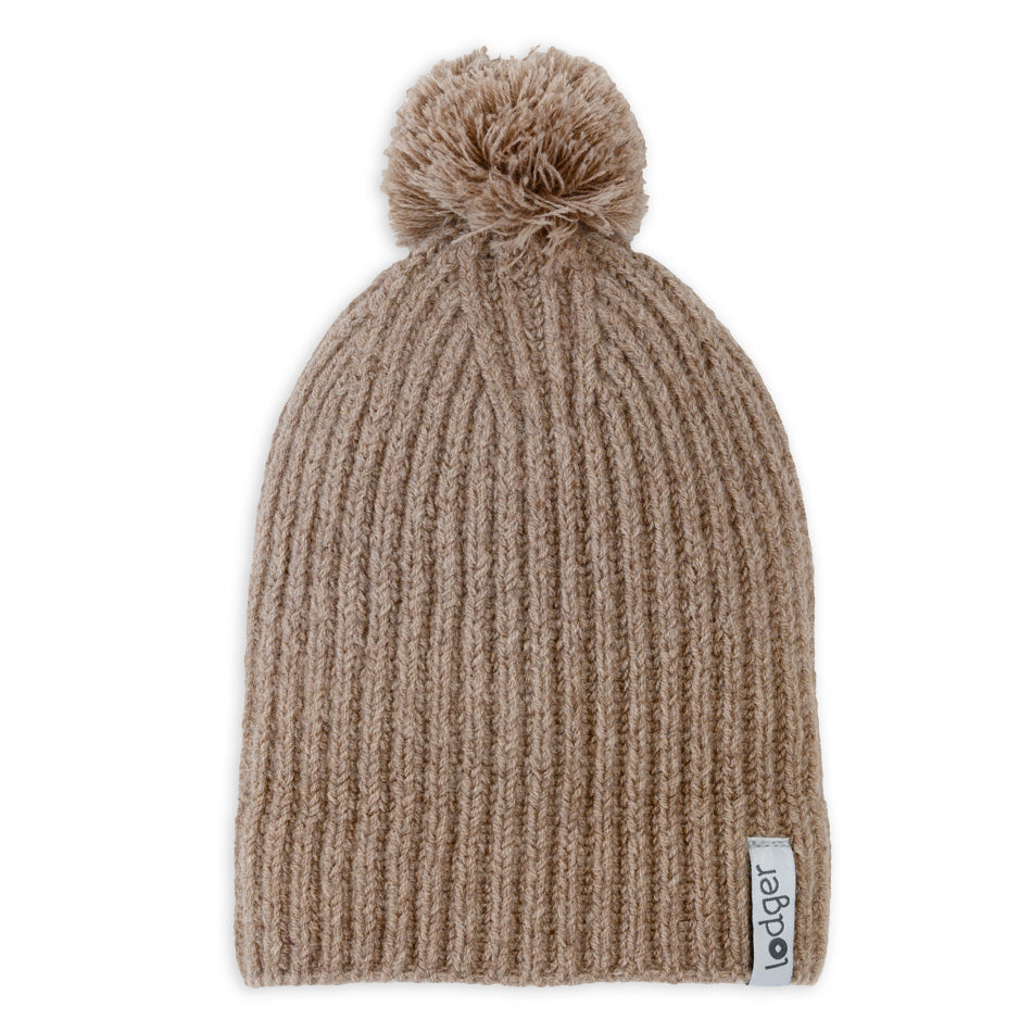 Lodger - Muts Hatter Merino Wol | Bruin