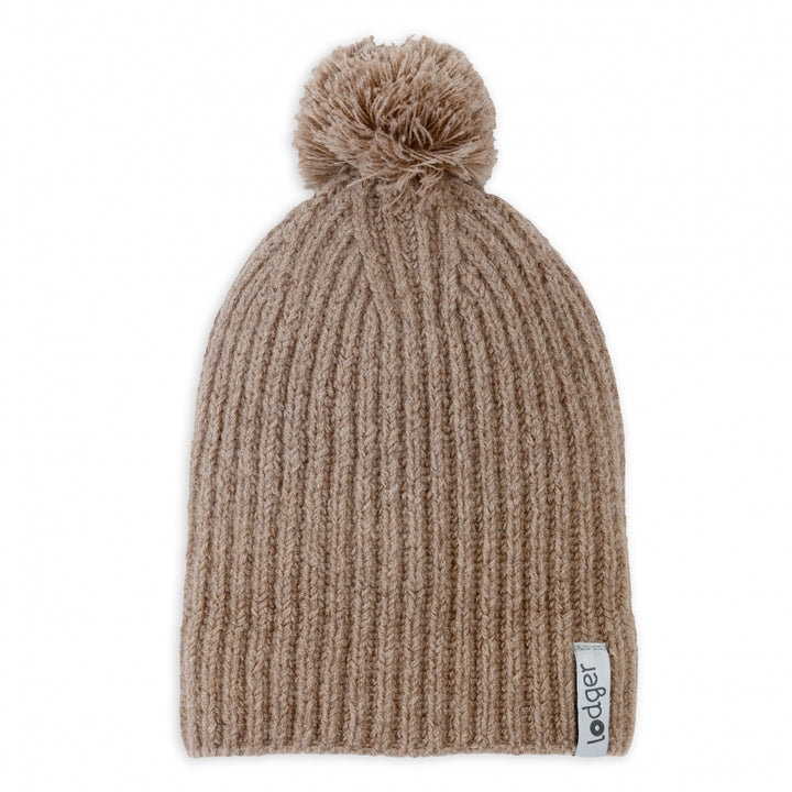 Lodger - Muts Hatter Merino Wol | Bruin