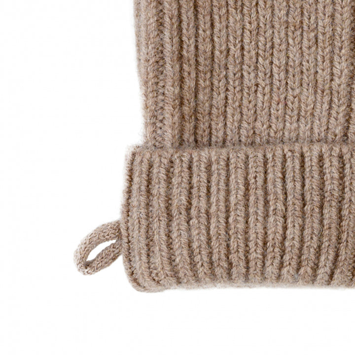 Lodger - Wanten Mittens Merino Wol | Bruin
