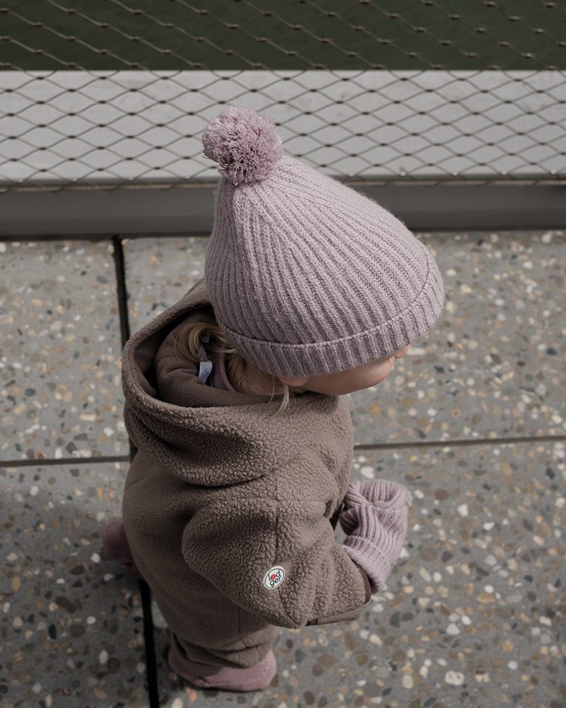 Lodger - Muts Hatter Merino Wol | Roze