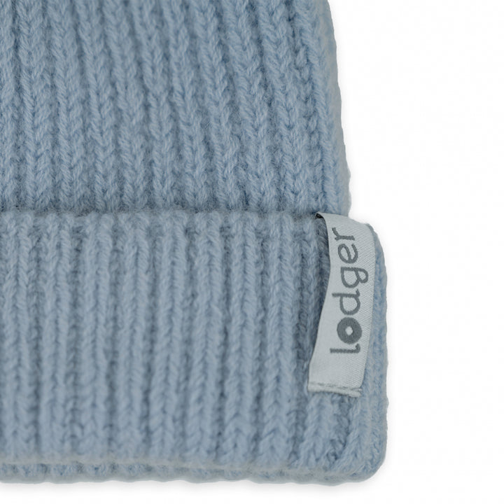 Lodger - Muts Hatter Merino Wol | Blauw