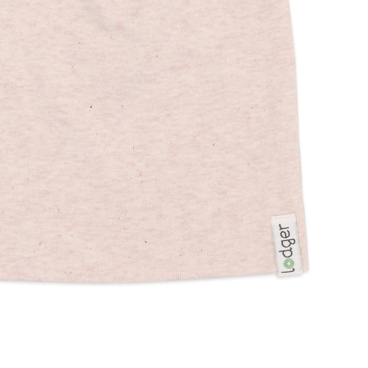 Babymuts Lodger Beanie Melange in Tan – zacht biologisch katoen
