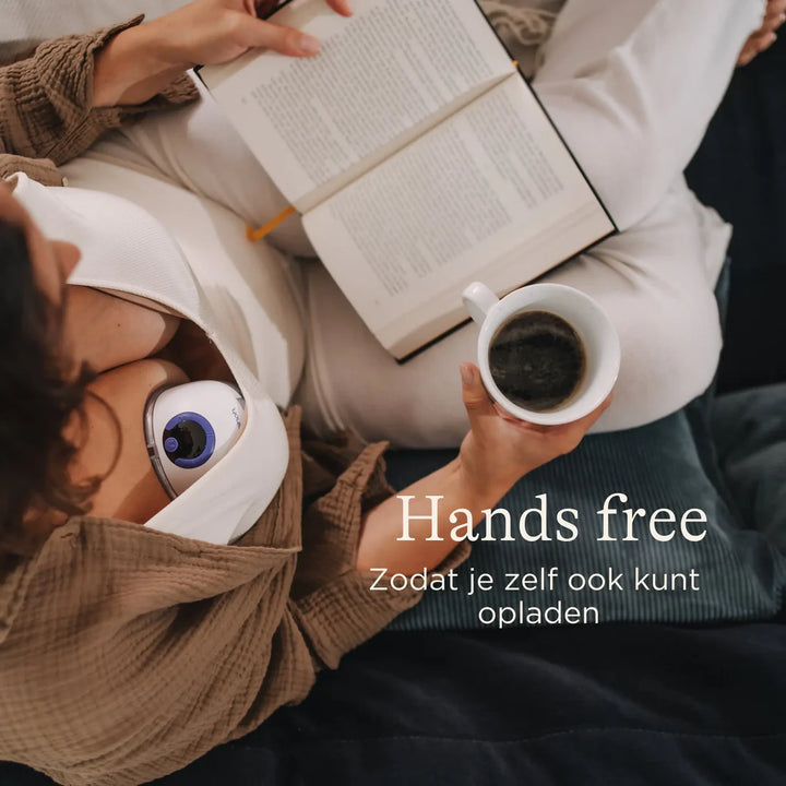 Lansinoh - Borstkolf Draadloos Double | Handsfree & Stil