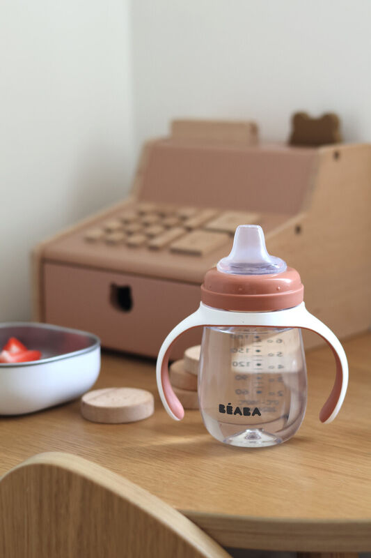 Béaba - Evolutieve Meegroeifles 2in1 210ml | Terracotta