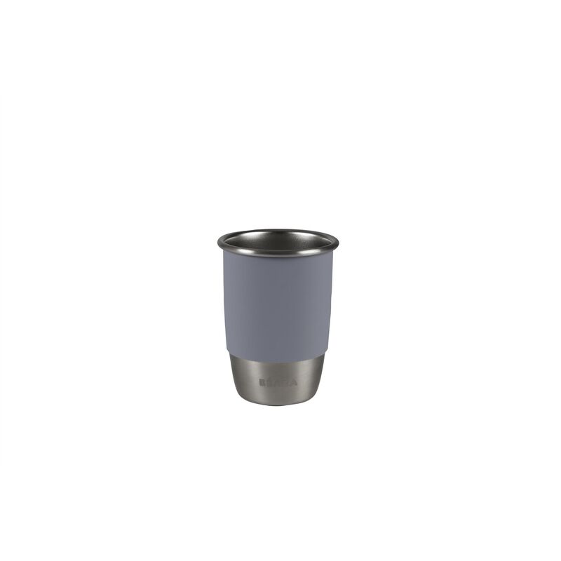 Beaba - RVS leerbeker Click & Drink | Kiezel