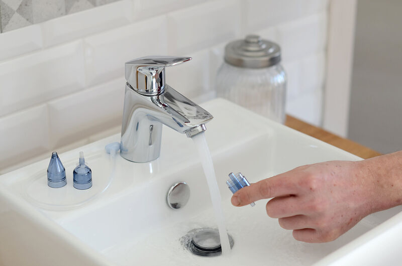 Béaba Minidoo neussnuiter Mineral met twee tips voor baby’s van 0 tot 3+ maanden