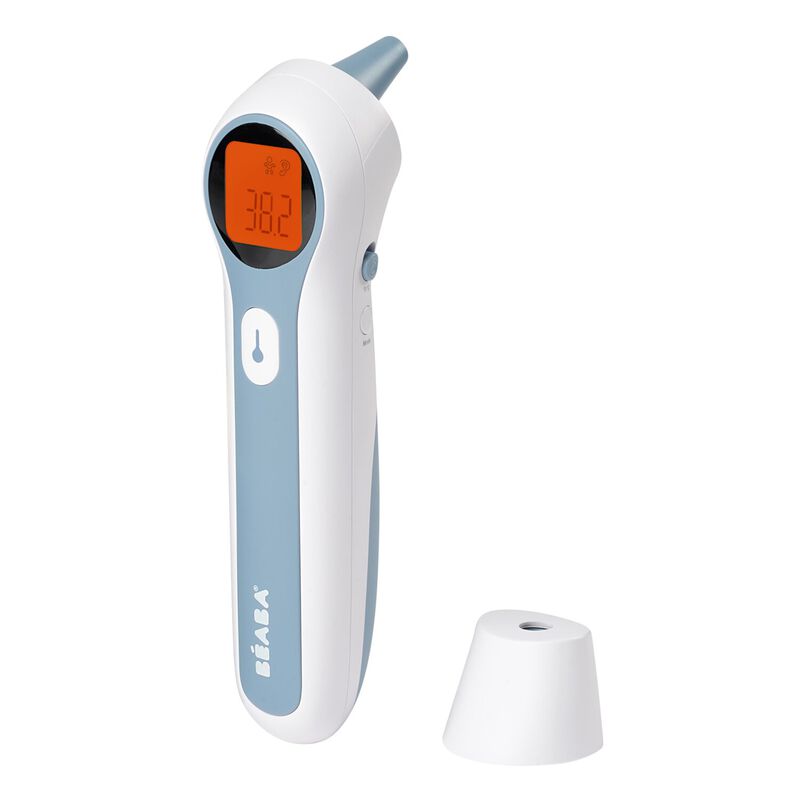 Béaba Thermospeed infrarood thermometer voor oor en voorhoofd, met LCD-scherm