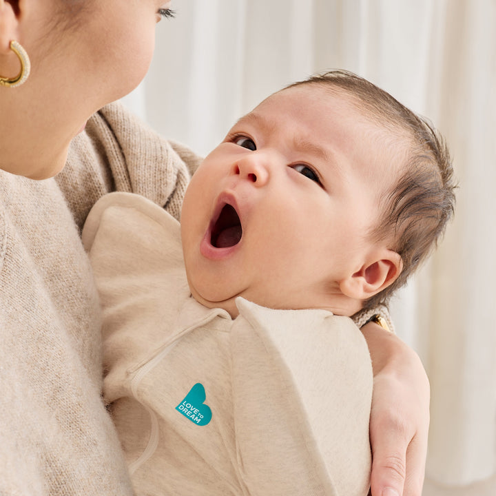 Love To Dream - Slaapzak Swaddle Up 1.0 TOG 0-3m | Oatmeal