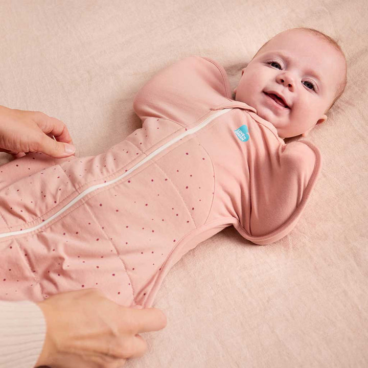 Love To Dream - Slaapzak Swaddle Up 2.5 TOG Warm 3-6m | Rose Pebble