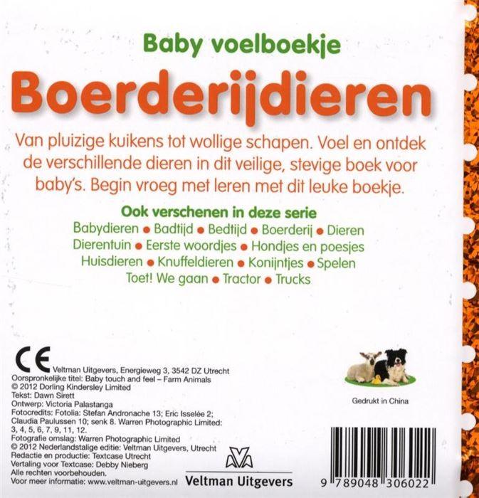 Voelboekje Baby Boerderijdieren
