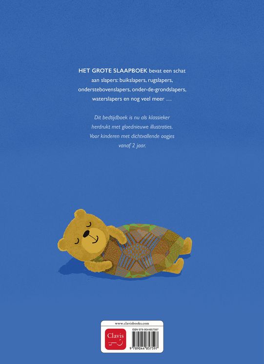 Clavis Grote Slaapboek met grappige en rustgevende slaapscènes