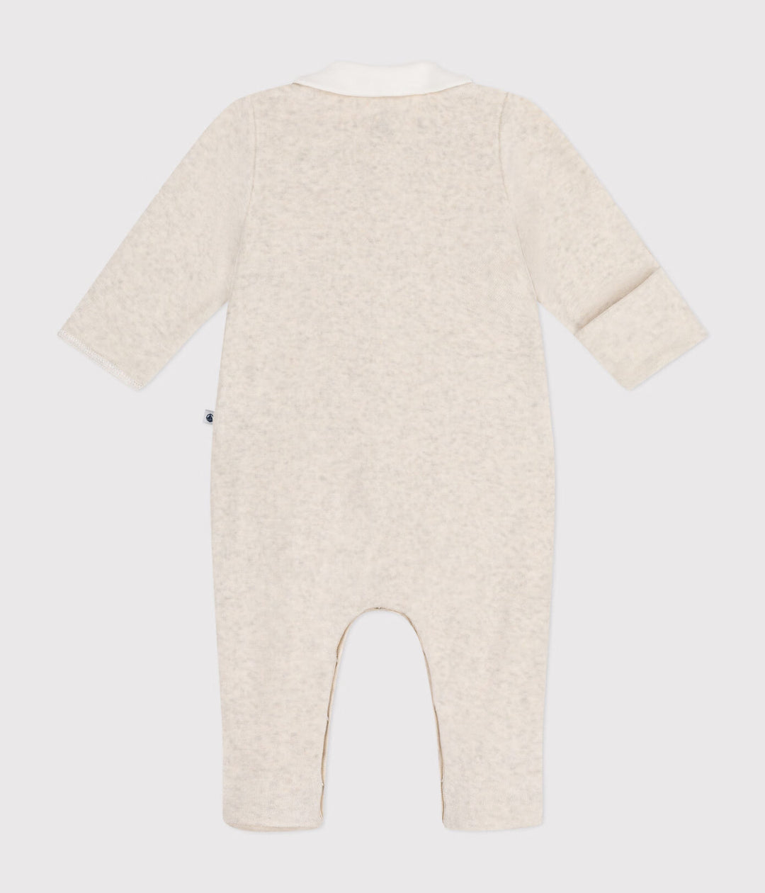 Petit Bateau pyjama met kraag en wanten in Montelimar Chine