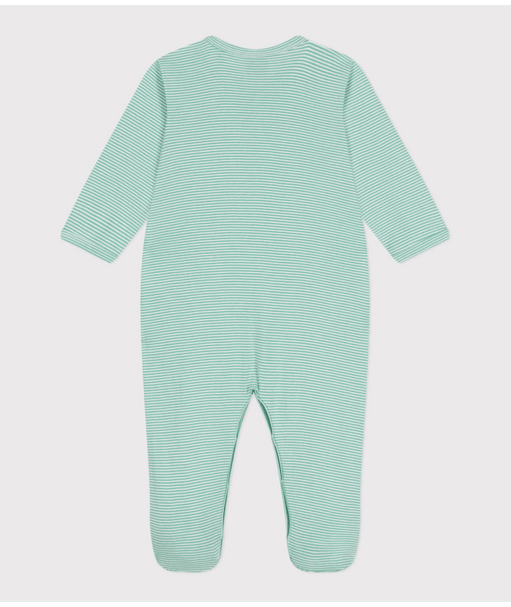 Pyjama Met Voetjes Stripes Aloevera