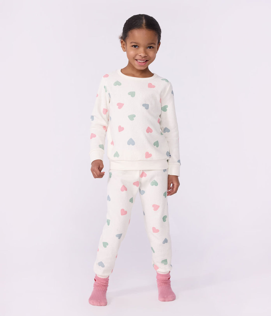Petit Bateau - Pyjama 2-delig Milk/Multicolor