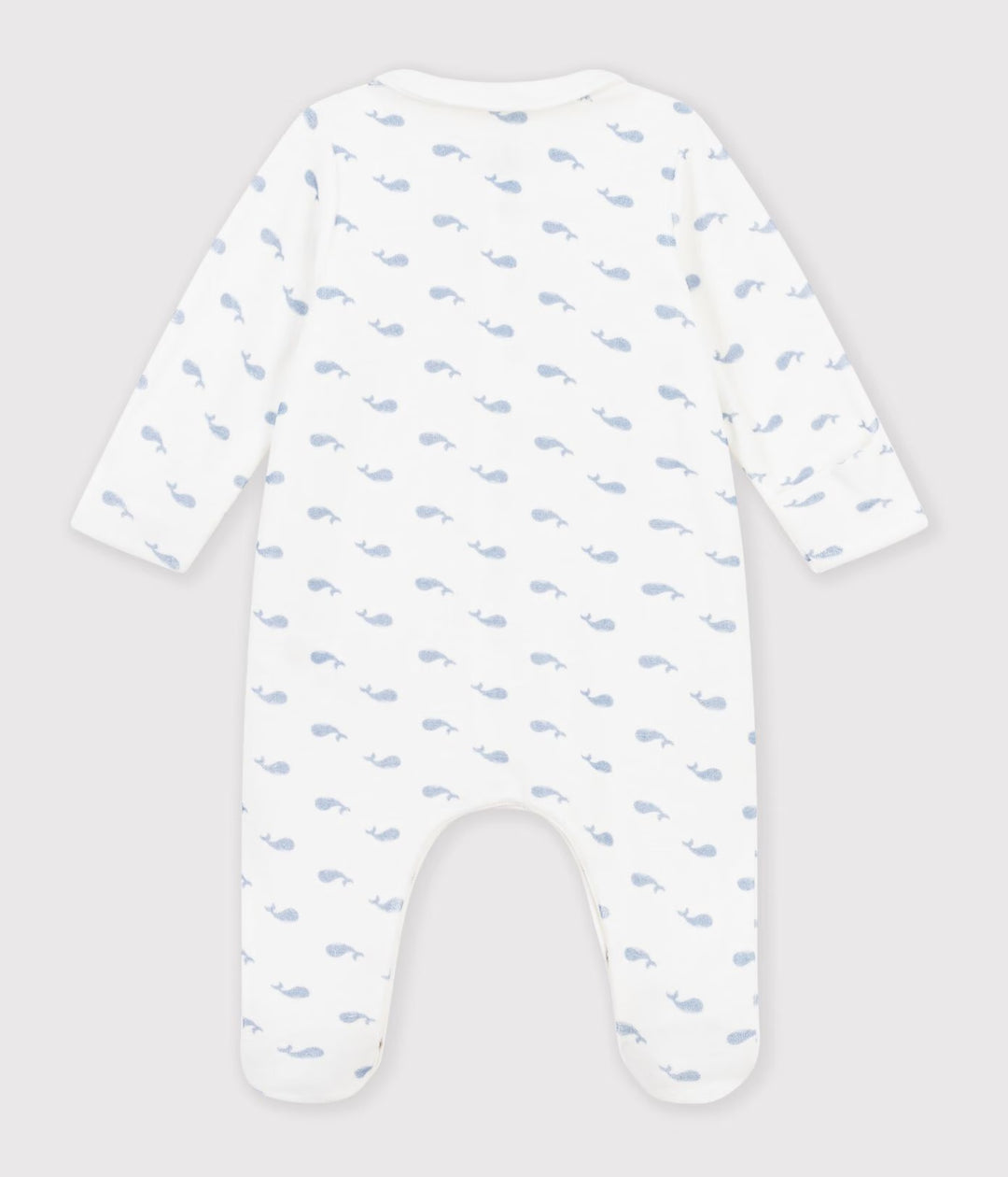 Petit Bateau - Pyjama met Voetjes Marshmallow/Riviera
