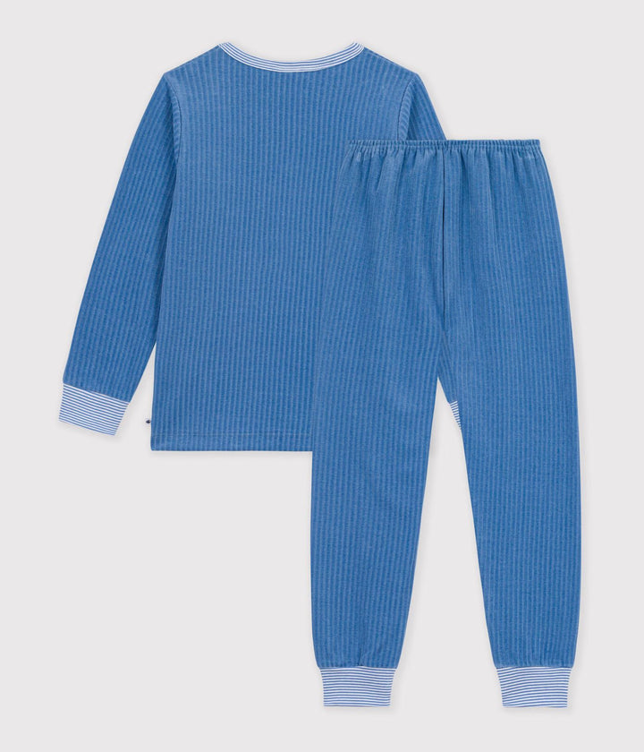 Petit Bateau - Pyjama 2-delig Outremer