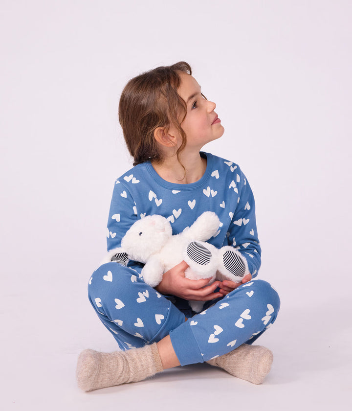 Petit Bateau - Pyjama 2-delig Riviera/Marshmallow