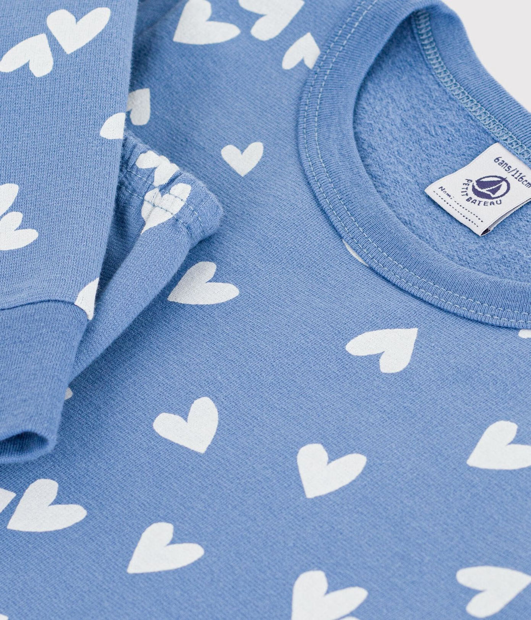 Petit Bateau - Pyjama 2-delig Riviera/Marshmallow