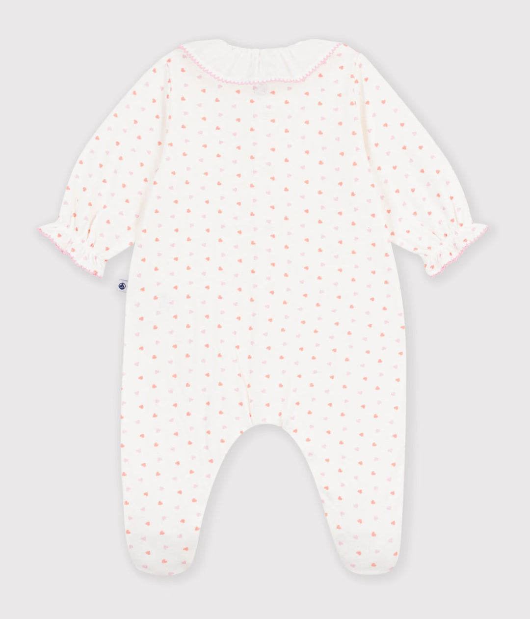 Petit Bateau - Pyjama met Voetjes Marshmallow/Multicolor Tubic