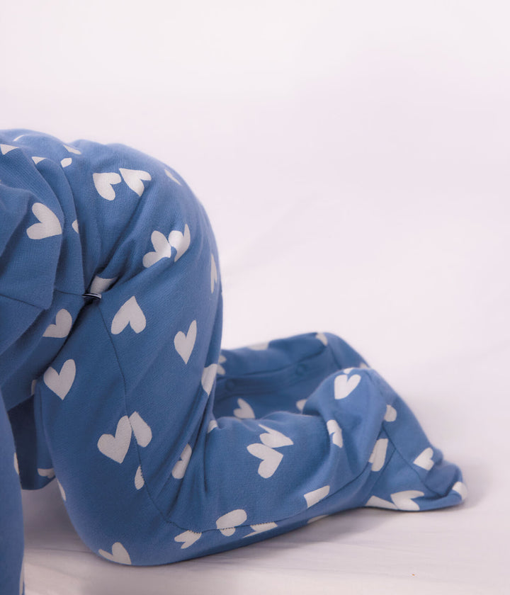 Petit Bateau - Pyjama met Voetjes Riviera/Marshmallow