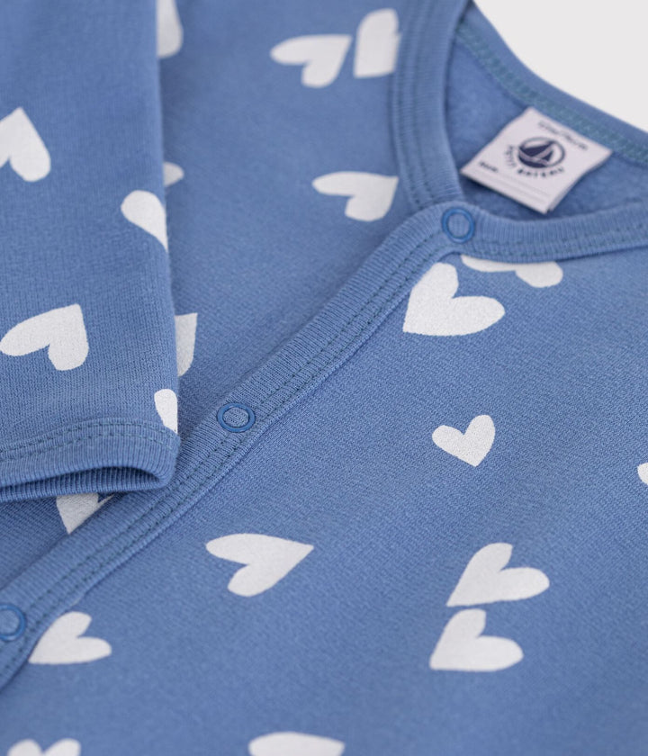 Petit Bateau - Pyjama met Voetjes Riviera/Marshmallow