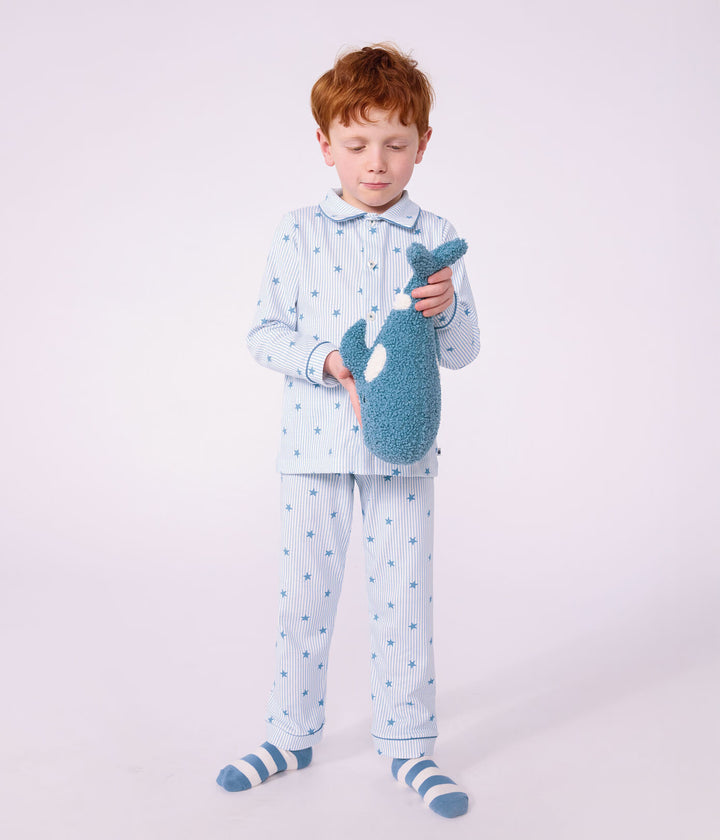 Petit Bateau - Pyjama 2-delig Marshmallow/Ster