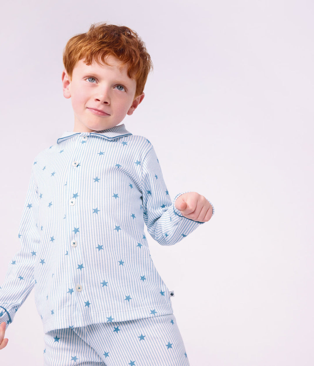 Petit Bateau - Pyjama 2-delig Marshmallow/Ster