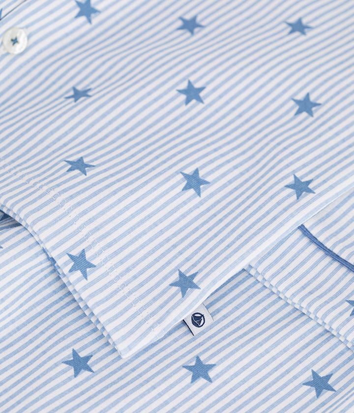 Petit Bateau - Pyjama 2-delig Marshmallow/Ster