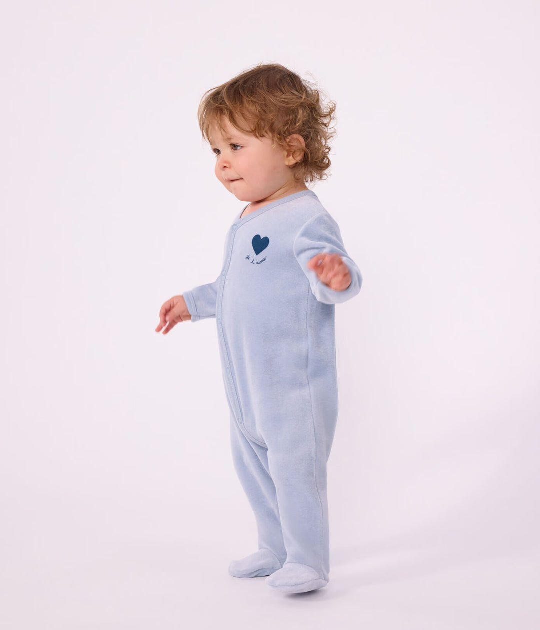 Petit Bateau - Pyjama met Voetjes New Placid