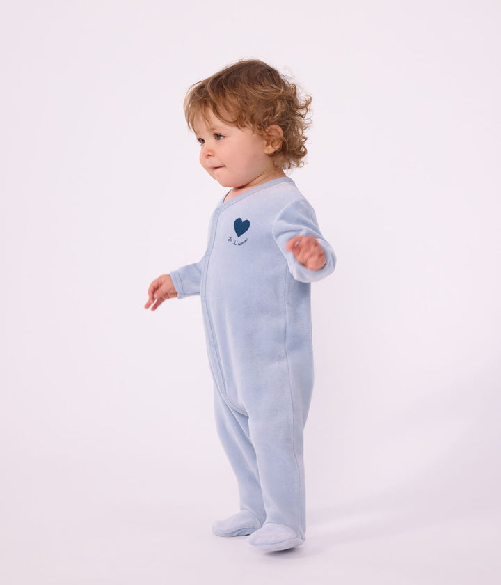 Petit Bateau - Pyjama met Voetjes New Placid
