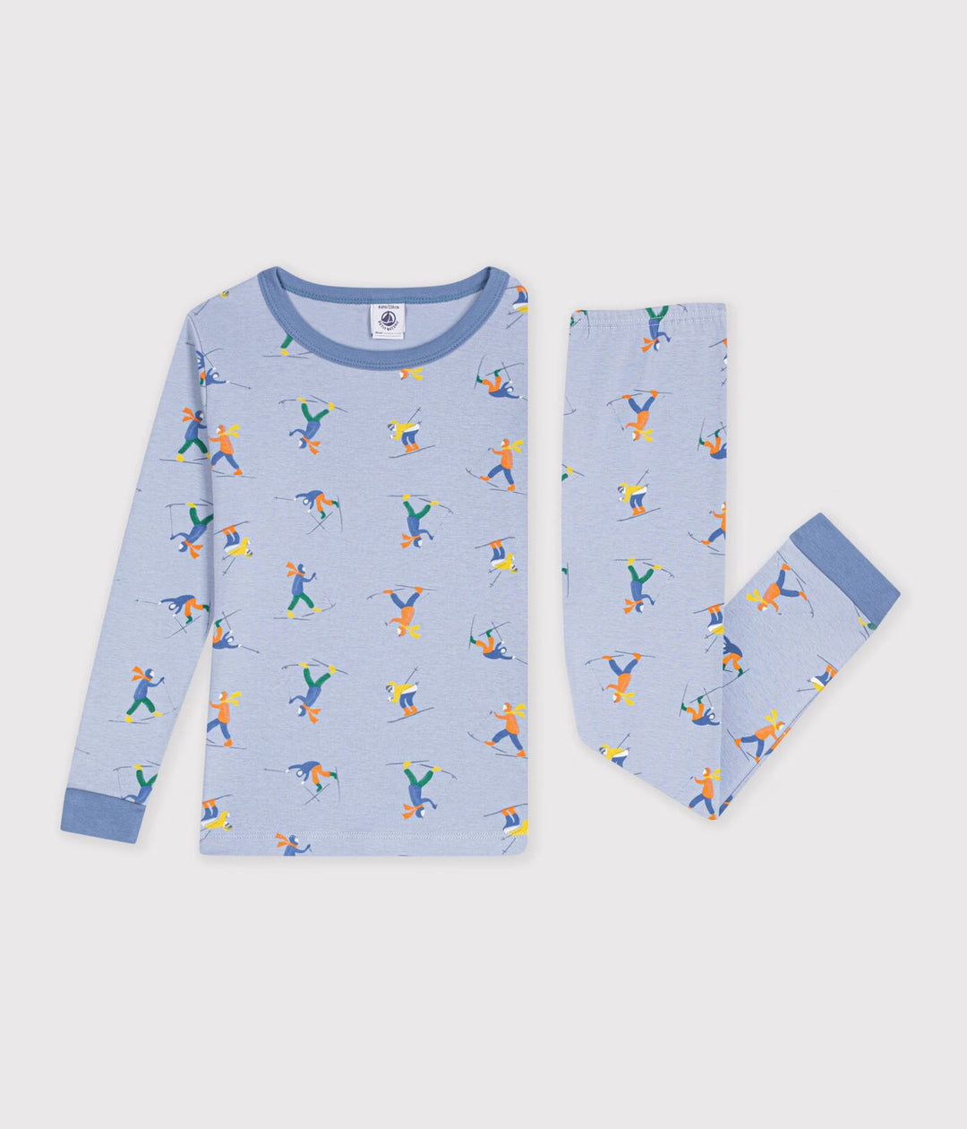 Petit Bateau - Pyjama 2-delig Polaire/Multicolor